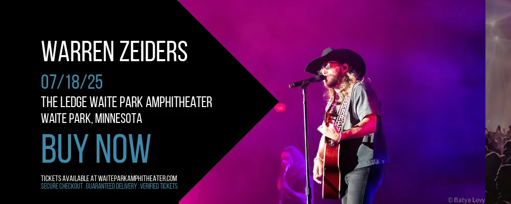 Warren Zeiders at The Ledge Waite Park Amphitheater