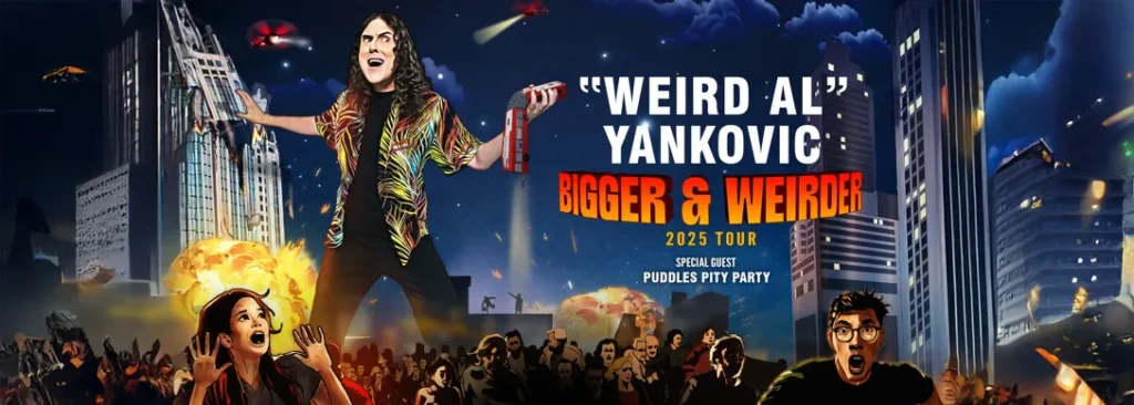 Weird Al Yankovic & Puddles Pity Party at The Ledge Waite Park Amphitheater