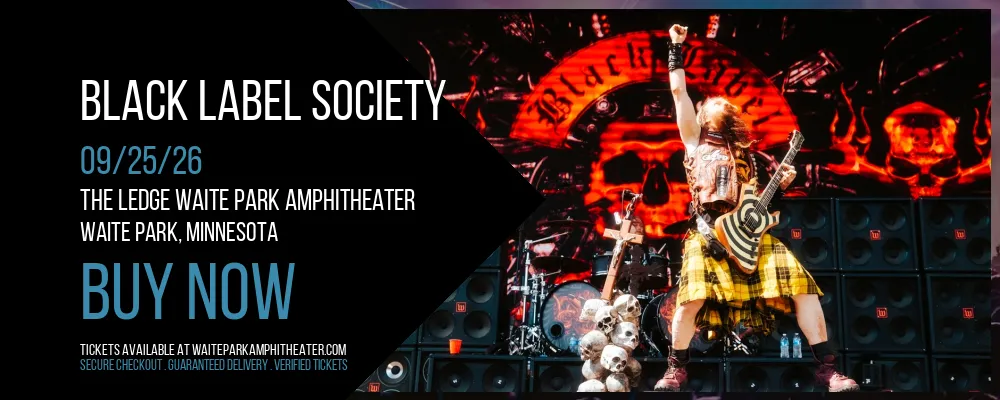 Black Label Society at The Ledge Waite Park Amphitheater